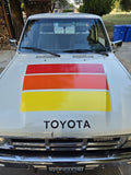 Decals Compatible with Toyota TRD pickup mk3 1991 1995 2005 truck Retro graphics Ivan Ironman Stewart livery