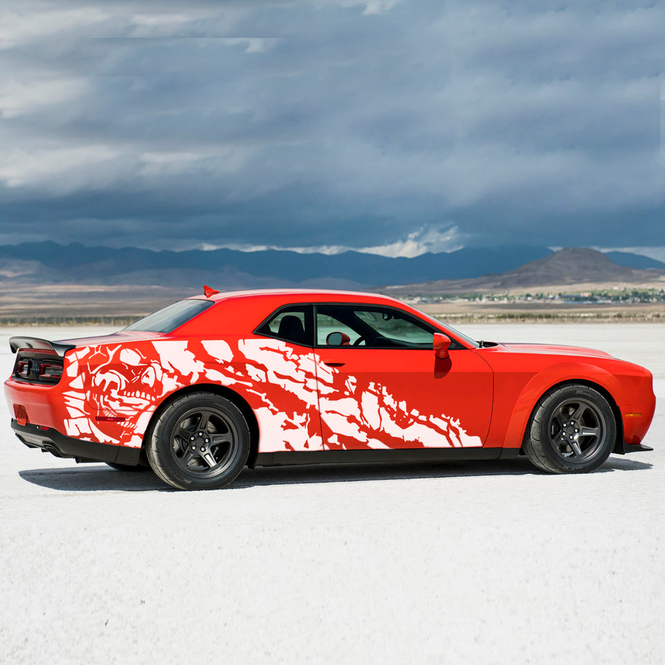 Nightmare graphics Design For Dodge Challenger r/t scatpack sxt gt srt Redeye