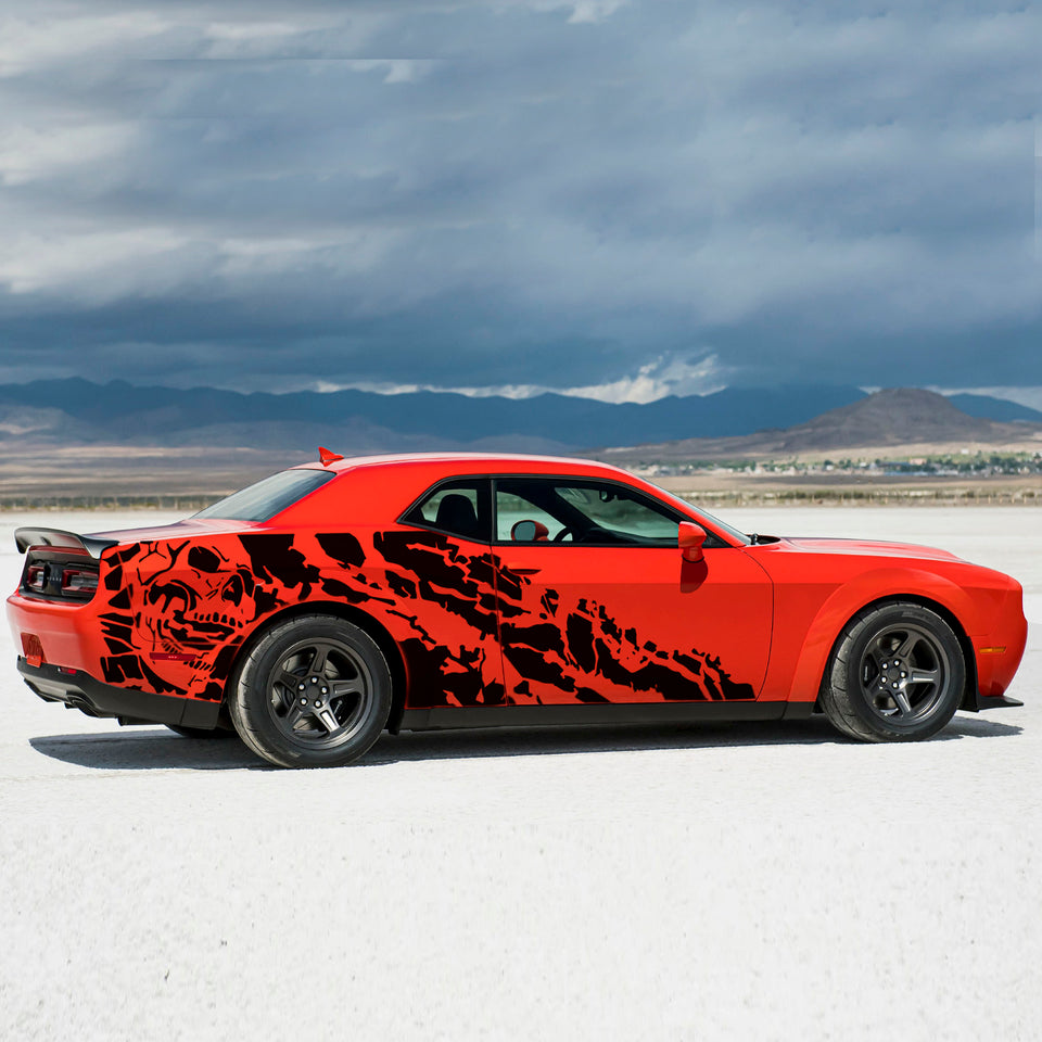 Nightmare graphics Design For Dodge Challenger r/t scatpack sxt gt srt Redeye