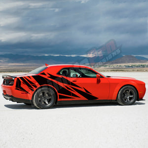 Geometric graphics shakedown Fits Dodge challenger graphics widebody super stock