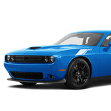 Front Fender twin stripes Sticker Decal kit for Dodge CHALLENGER V6 RS 3.6L 6.2l V8