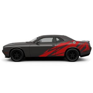 Geometric graphics shakedown Fits Dodge challenger graphics widebody super stock