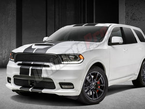 Redline Dual Decal stripes compatible with Dodge Durango 2022 SRT 392 AWD hood roof SXT, GT,GT PLUS,CITEDEL,RT