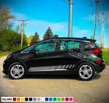 2x Decal sticker stripes kit For Chevrolet Bolt body lowered graphics racing