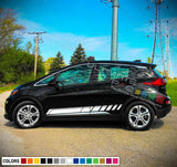 2x Decal sticker stripes kit For Chevrolet Bolt body lowered graphics racing