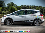2x Decal sticker stripes kit For Chevrolet Bolt body lowered graphics racing