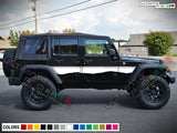 Scratch covering 2x Door Decal Vinyl Stripes for Jeep Wrangler Pattern Sticker scratch remover covering