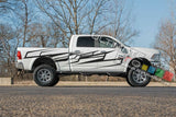 2x Side Stripe Decal Sticker Kit for Dodge Ram 4x4 Lifted wrap 2015 - 2018 2019 - 2023