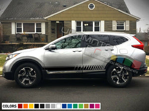 2x Sticker Decal stripe for Honda CRV xenon side rear light head racing 4x4 suv