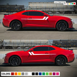 HOCKEY STRIPES FOR CHEVROLET CAMARO SS ZL1 3LT 1SS MIRROR DECAL 2010 2020 2022