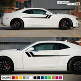 HOCKEY STRIPES FOR CHEVROLET CAMARO SS ZL1 3LT 1SS MIRROR DECAL 2010 2020 2022