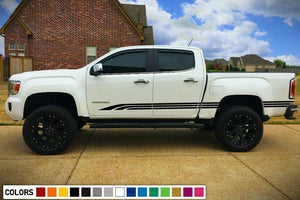 2x Wrap Decal Stripes Vinyl Sticker Kit for GMC Canyon 4x4 Lifted all Gen 4x4