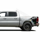 4x4 Decal Sticker Graphic Side Bed off road Stripes for Dodge Ram Crew Cab 1500