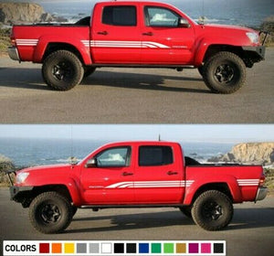 Decal Sticker stripe For Toyota Tacoma Mirror 2016 2017 2018 2019 off road Vinyl