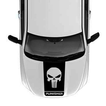 Hood Decal Sticker For Dodge Ram Mirror 2015 2016 2017 2018 2019 2020 2021 2022 2023  off road Vinyl