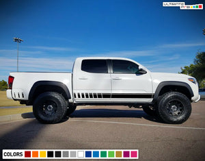 Rally stripes Decal sticker kit For TOYOTA TACOMA spacer