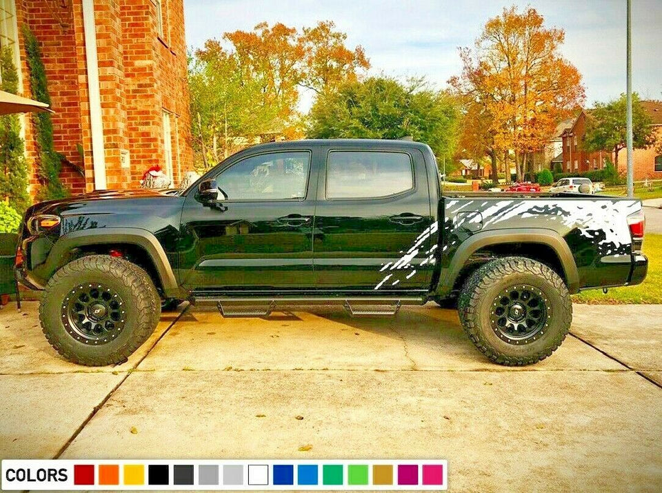 Sticker Splash Decal For Toyota Tacoma Mirror 2017 2018 2019 Mud off road 4x4