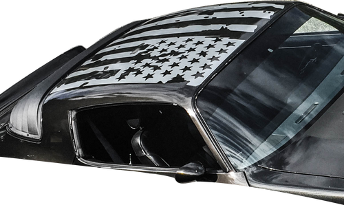 Roof Flag graphic kit For DODGE Challenger LX 2010 2011 2012 2013 2014 2015 2016 2023