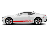 Sticker Set Decal Vinyl Side Door Stripes for Chevrolet Camaro Racing Spoiler rt