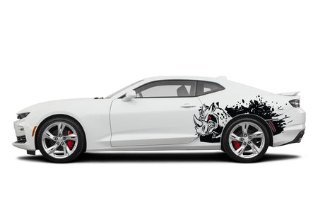 Rhino wild graphics decal design for Chevrolet Camaro SS 2010  - Present