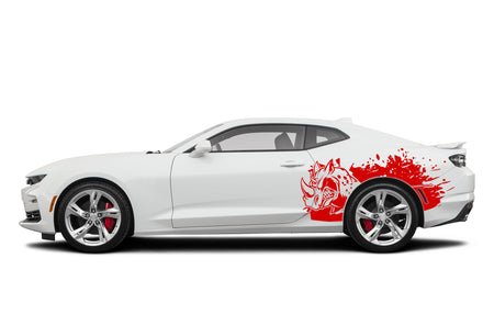 Rhino wild graphics decal design for Chevrolet Camaro SS 2010  - Present