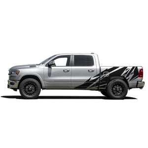 Decal Sticker Pattern Tailgate Graphic Bed for Dodge Ram Regular Cab 1500 2500 Crew C
