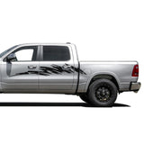 Decal Sticker Graphic Splash Brush Side for Dodge Ram Cab Crew 2500 SRT8 RT 150