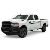 Hockey Stripes Wrap Side Doors Mirror Decal Sticker for Dodge Ram Crew Cab 2500