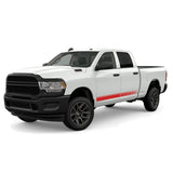 Side rocker panel  Stripe Lift for Dodge Ram 1500 2500 light pickup graphic hitch 2015 2016 2017 2018 2019 2020 2021 2022 2023 up