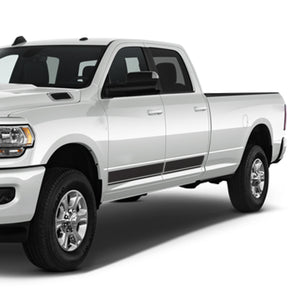 Edge line Stripes Side Door Scratch Stripes Wrap Decal Sticker for Dodge Ram Crew Cab 2500