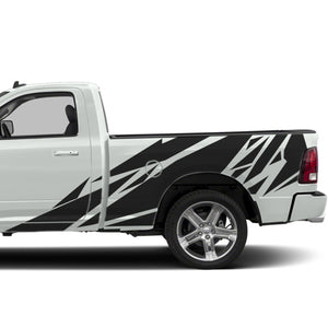 Decal Sticker Pattern Tailgate Graphic Bed for Dodge Ram Regular Cab 3500 Crew C