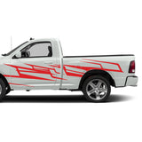 underground Brush Side Doors, bed graphics Wrap Decal Sticker for Dodge Regular Cab 1500