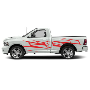 underground Brush Side Doors, bed graphics Wrap Decal Sticker for Dodge Regular Cab 1500