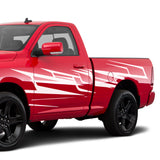 underground Brush Side Doors, bed graphics Wrap Decal Sticker for Dodge Regular Cab 1500