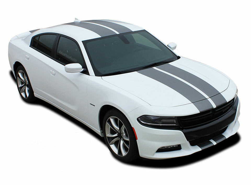 Sticker Decal Vinyl for Dodge Charger SRT-8 R/T rally stripes rocket stripes