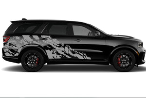 Wrap nigrthmare Graphics for Dodge Durango rear fender door Design Sticker skull