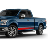 SUPERCAB ROCKET STRIPES 2X  Side design DECAL bar Sticker for Ford F150 wrap-thirteenth-generation decal CAB 2015 – 2020 XL XLT