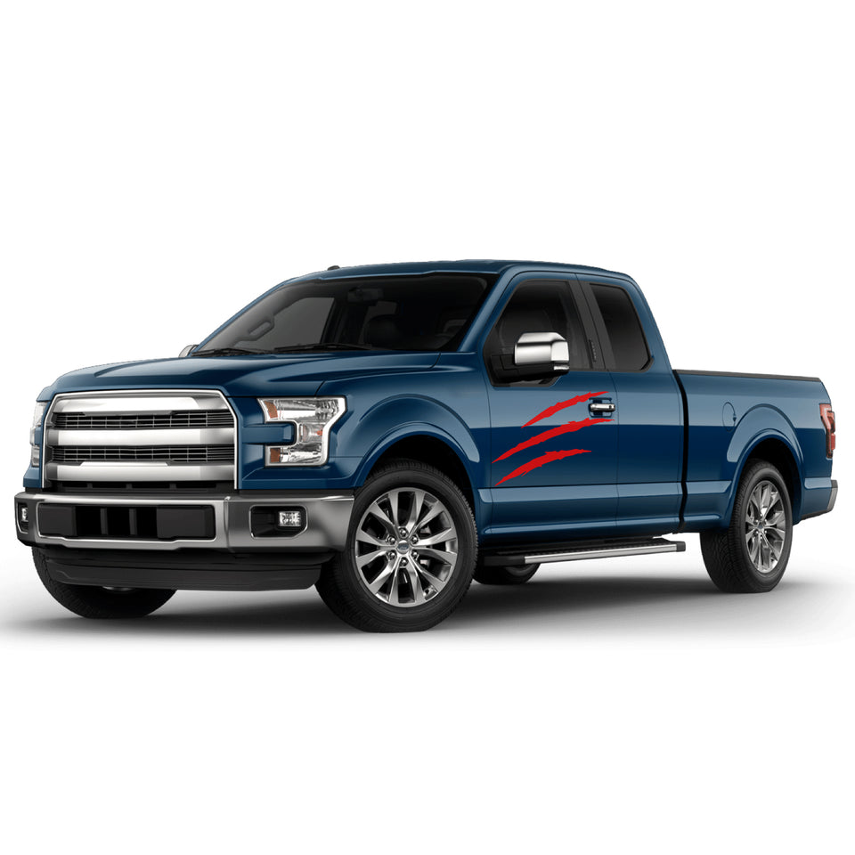 Decal Sticker Side Stripe for Ford F150 SUPERCAB Godzilla scratch thirteenth-generation Regular CAB  2015 – 2020 XL XLT