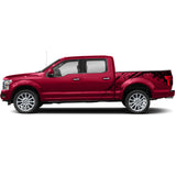 Bed Decal Sticker mud splash for  Ford F150 Supercab wrap-thirteenth-generation CAB  2015 – 2020 XL XLT