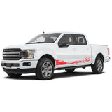 Mud splash lower splash off-road  Stripe bar Sticker stripe bar Sticker for Ford F150 supercrew crew CAB wrap-thirteenth-generation Regular CAB  2015 – 2020 XL XLT