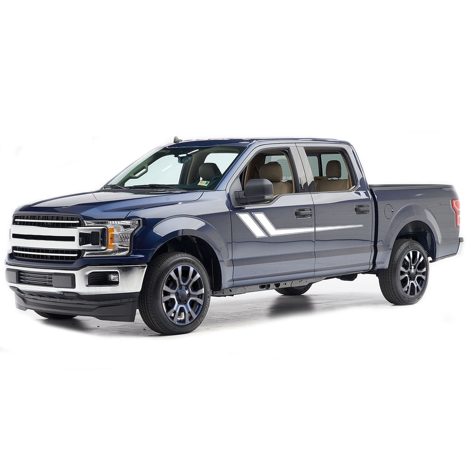 Hokey spear Stripe bar Sticker stripe bar Sticker for Ford F150 supercrew CAB wrap-thirteenth-generation Regular CAB  2015 – 2020 XL XLT