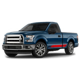 Mountain off road skirt Full Graphics tail regular cab 2X Side Design DECAL Sticker for Ford F150 wrap-thirteenth-generation decal CAB 2015 – 2020 XL XLT