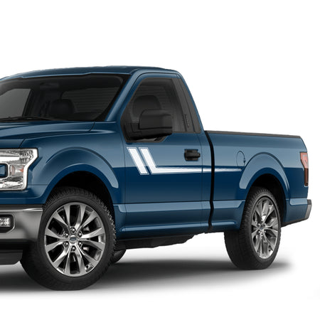 Hokey spear Stripe bar Sticker stripe bar Sticker for Ford F150 Regular CAB wrap-thirteenth-generation Regular CAB  2015 – 2020 XL XLT