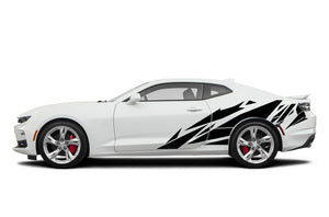 Geometric Design sticker for Chevrolet Camaro SS 2010 2019 2020 rear end wide