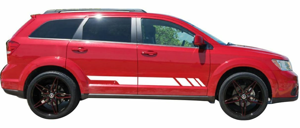 Sticker Decal Vinyl Sport Stripes for Dodge Journey LED Headlights Flare Cover