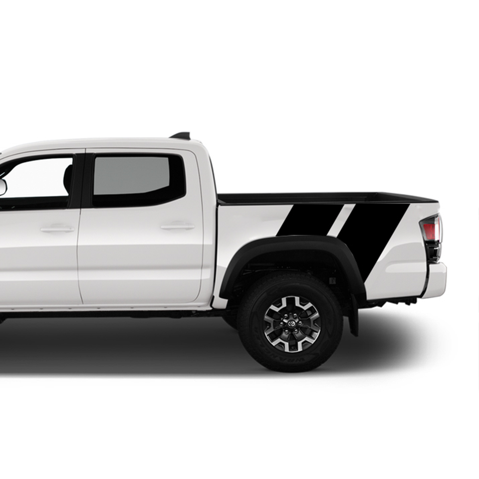 Decal stripe For TOYOTA TACOMA Bed Retro Design Vinyl Graphics sticker