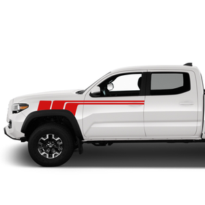 Decal Sticker Retro Stripe Body Kit For TOYOTA TACOMA Side Fender Door