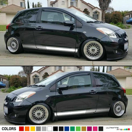 Body Stripe Kit for Toyota Yaris Vitz RS XP90 Light Fender 2007 2008 2009 2010