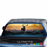 Camo Hunting Decal Rear Window See Thru Stickers Perforated for Mitsubishin L200