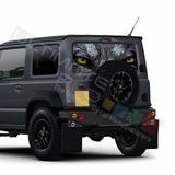 Camo Hunting Decal Rear Window See Thru Stickers Perforated for New Suzuki Jimny